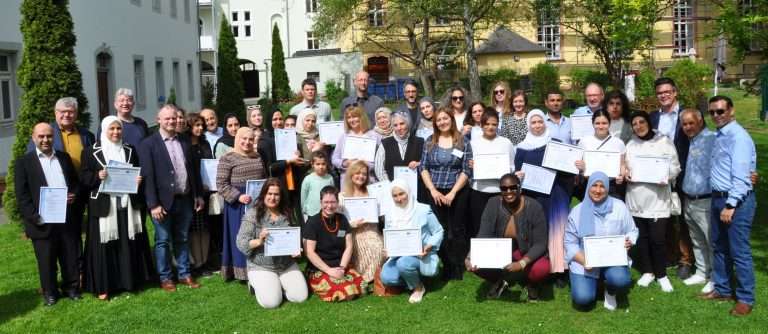 Gruppenfoto Zertifikatsverleihung